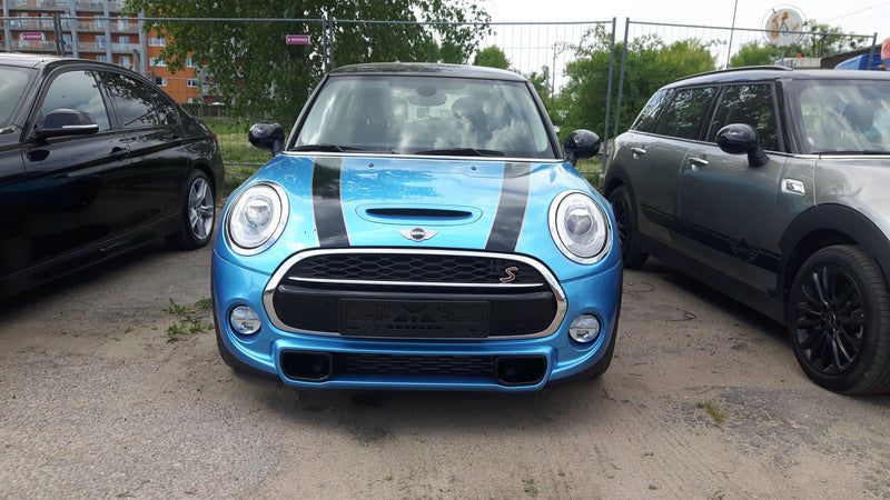 Mini Cooper 2007-2013 Hood Bonnet and Trunk Stripes with Silver Contour Decals - autodesign.shop