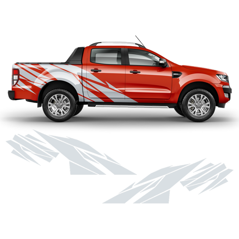 Warlord side graphic, for Ford Ranger