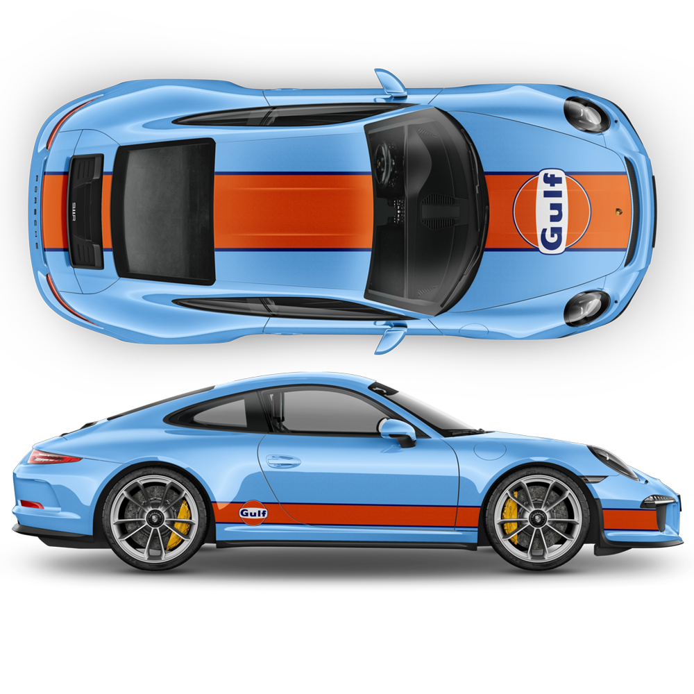 GULF Le Mans Racing Stripes set, Carrera 1999 2023