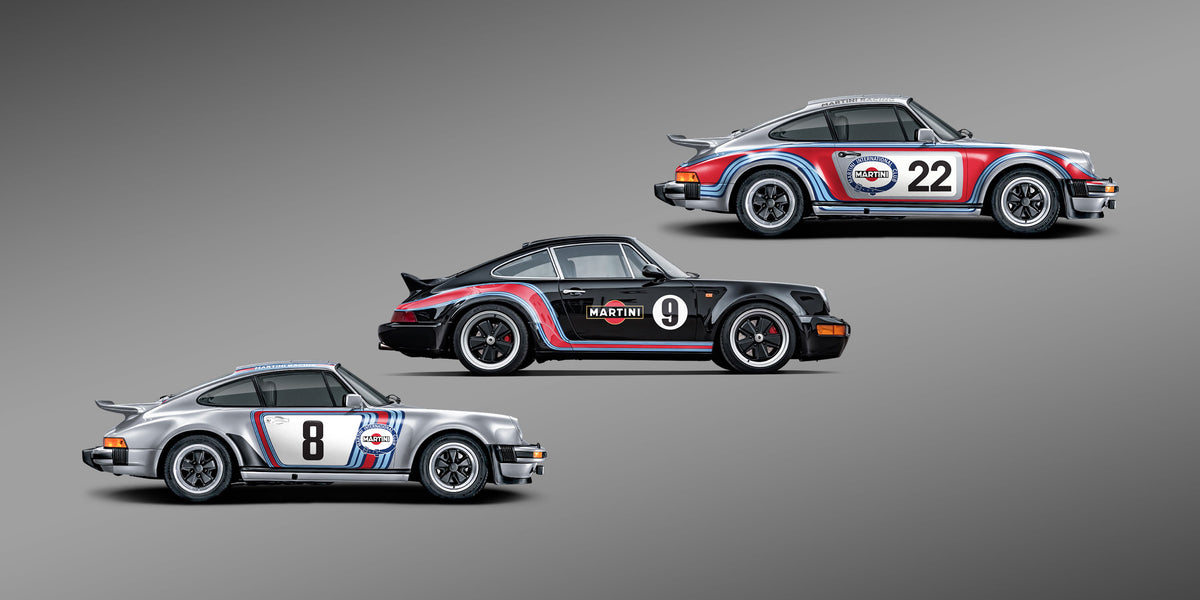 Retro Martini Racing Stripes | autodesign.shop