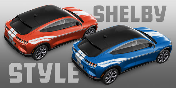 Mach-E SHELBY STYLE Racing Stripes