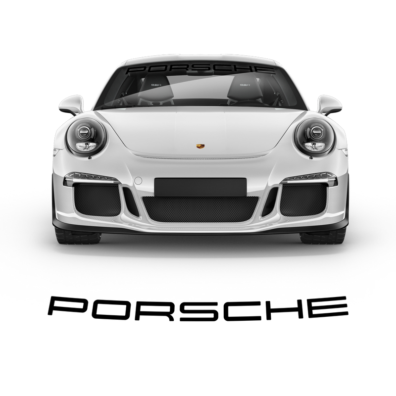 Windshield decals, for Carrera / Cayman / Boxster / Spyder