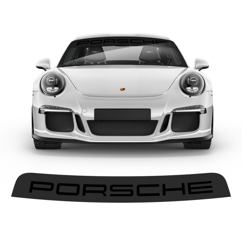 Windshield background decals, for Carrera / Cayman / Boxster / Spyder