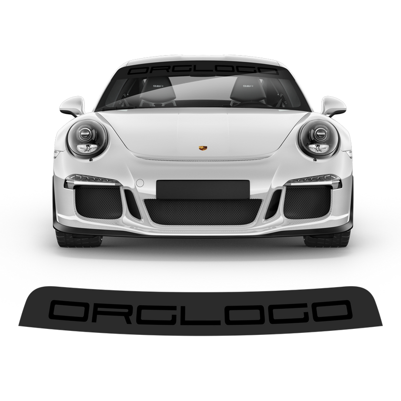 Windshield background decals, for Panamera