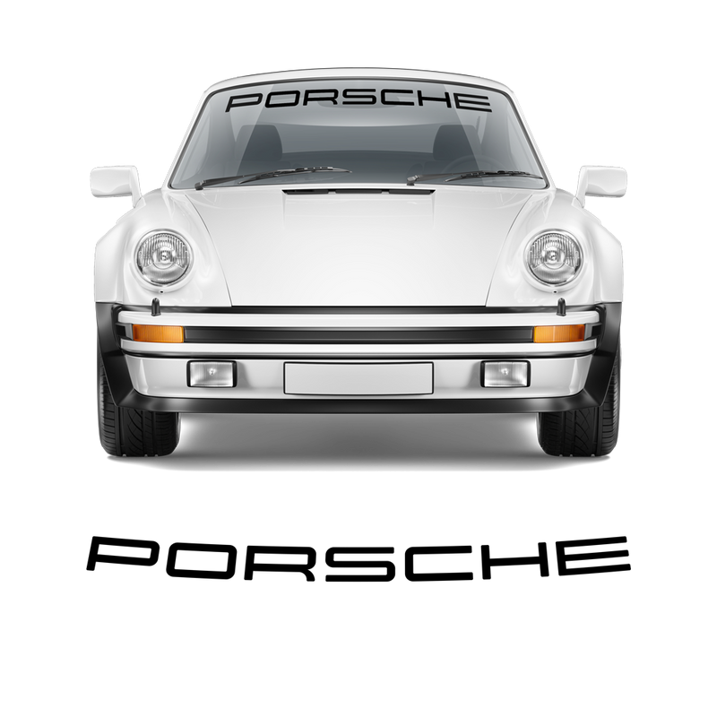 Windshield decals, for Carrera / Cayman / Boxster / Spyder