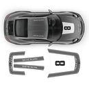 Retro Style Martini Racing Stripes Set, for Carrera 1999 - 2023 (996/997/991/992)