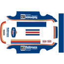 Rothmans Dakar Edition decals set, for Carrera 930 / 964