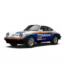 Rothmans Dakar Edition decals set, for Carrera 930 / 964