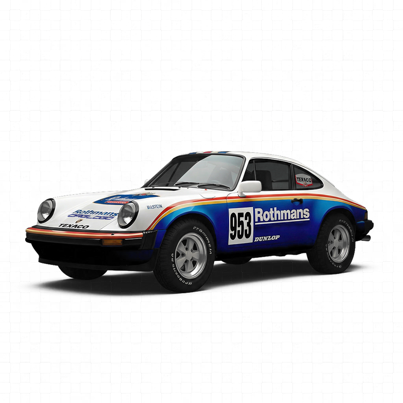 Rothmans Dakar Edition decals set, for Carrera 996