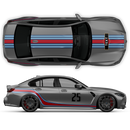 Curved Martini Decals set, for BMW G80