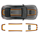 German Flag style Stripes Set, for BMW G80 / G82