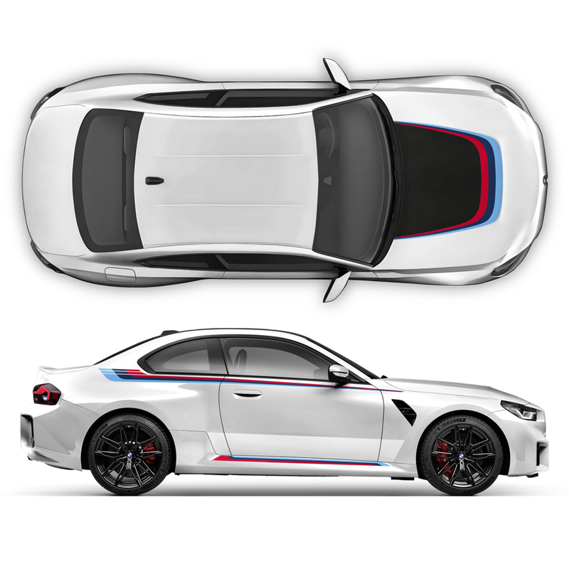 M Performance Decals Set, for BMW M2 G87