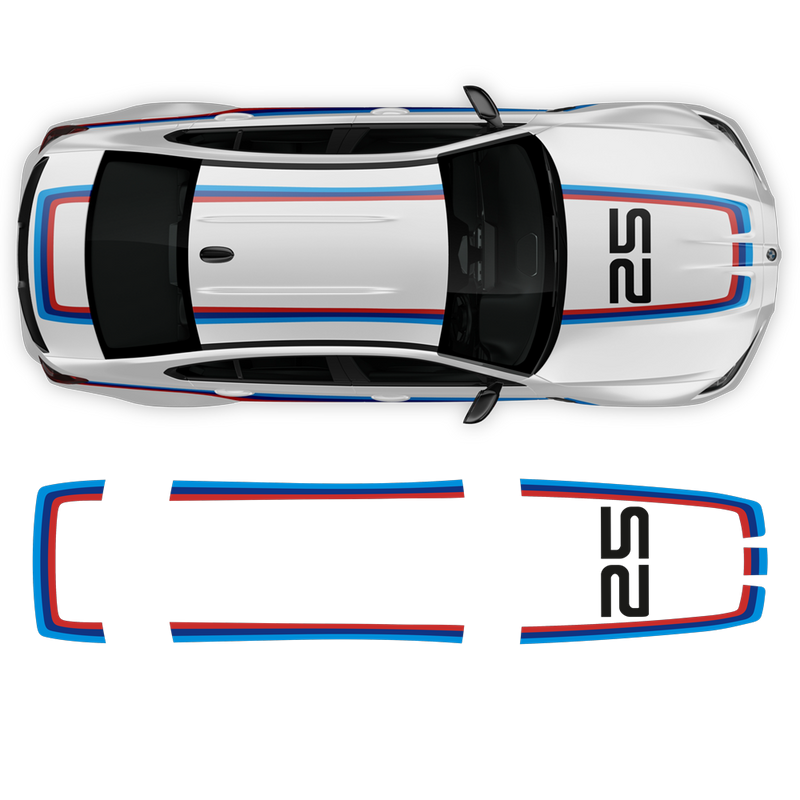 Motorsport Stripes Set, for BMW G80 / G82