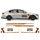 German Flag style Stripes Set, for BMW G80 / G82