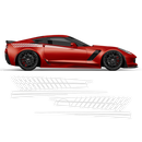 Side Graphics for Corvette C7 2014 - 2019