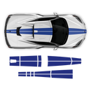 Racing Stripes Over The Top, for Corvette C8 2021 - 2025