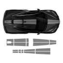 Racing Stripes Over The Top, for Corvette C8 2021 - 2025