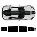Racing Stripes Over The Top, for Corvette C7 Coupe 2014 - 2019