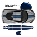 Carbon Edition Racing Stripes, for Corvette C8 2021 - 2025