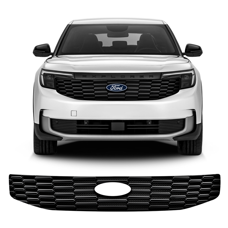 Front Grill Imitation Decal, for Ford Explorer EV 2024<
