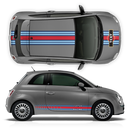 Martini Racing Stripes Set, for Fiat 500