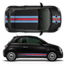 Martini Racing Stripes Set, for Fiat 500