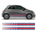 Martini Racing Stripes Set, for Fiat 500