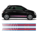 Martini Racing Stripes Set, for Fiat 500