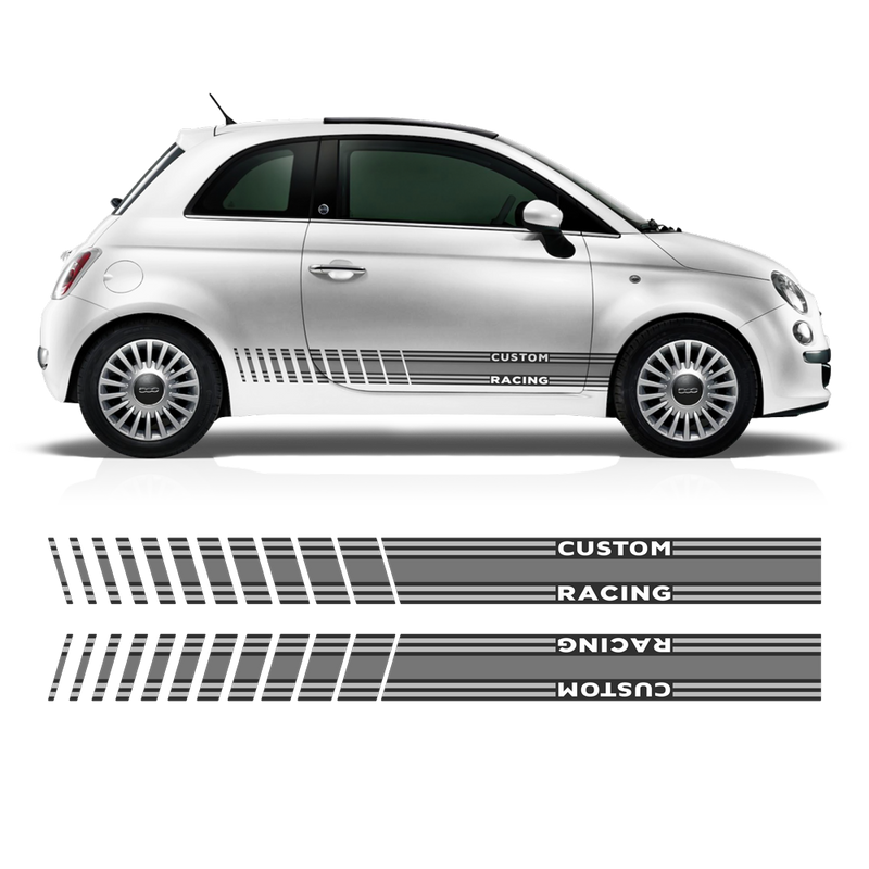 Martini Racing Stripes Set, for Fiat 500