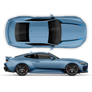 Gradient design decals set, for Ford Mustang 2024 (Gen7)