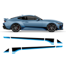 Gradient design decals set, for Ford Mustang 2024 (Gen7)
