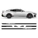 60th Anniversary rocker stripes, for Mustang 2024 - 2025