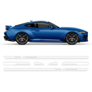 60th Anniversary rocker stripes, for Mustang 2024 - 2025
