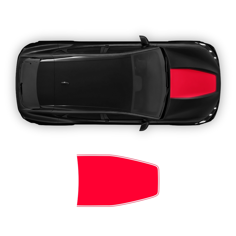 MACH - E Hood Decal, for Ford Mustang 2021 - 2024