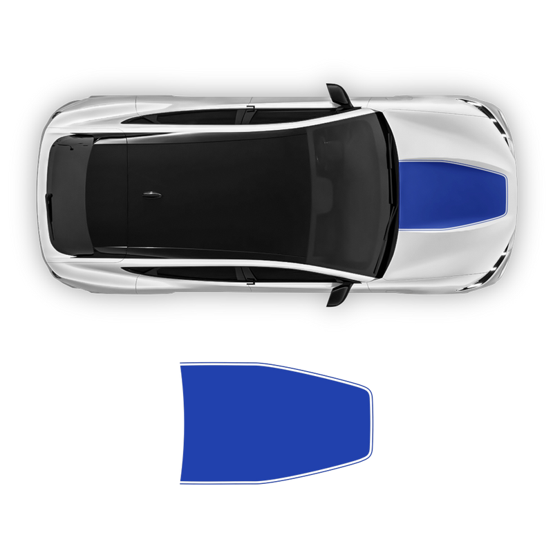 MACH - E Hood Decal, for Ford Mustang 2021 - 2024