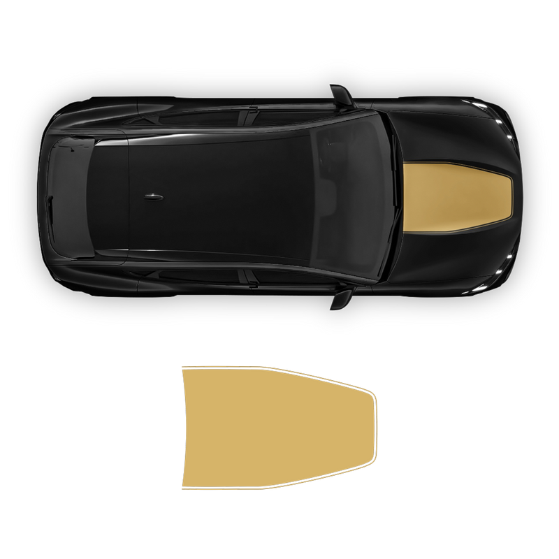 MACH - E Hood Decal, for Ford Mustang 2021 - 2024