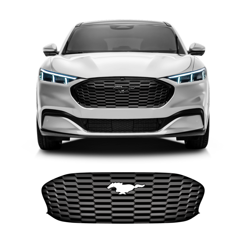 Front Grill Imitation Decal, for Ford Mustang Mach-E 2021 2022 2023