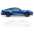 Short Rocker stripes GT350, Ford Mustang 2015 - 2020