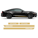 Short Rocker stripes GT350, Ford Mustang 2015 - 2020