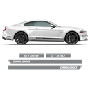 Short Rocker stripes GT350, Ford Mustang 2015 - 2020