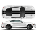 Racing Stripes set, for Ford Mustang 2015 - 2018