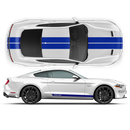 Racing Stripes set, for Ford Mustang 2015 - 2018