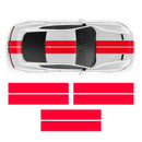 Racing Stripes set, for Ford Mustang 2015 - 2018