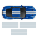 Racing Stripes set, for Ford Mustang 2015 - 2018