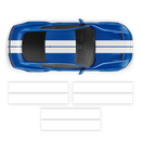 Racing Stripes set, for Ford Mustang 2015 - 2018