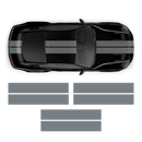 Racing Stripes set, for Ford Mustang 2015 - 2018
