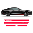 Racing Stripes set, for Ford Mustang 2015 - 2018