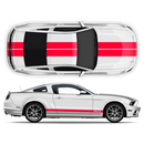 Racing Stripes set, for Ford Mustang 2005 - 2014