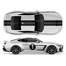 Racing Stripes Set, designed to fit Mustang 2024-2025 (Gen7)