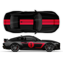 Racing Stripes Set, designed to fit Mustang 2024-2025 (Gen7)